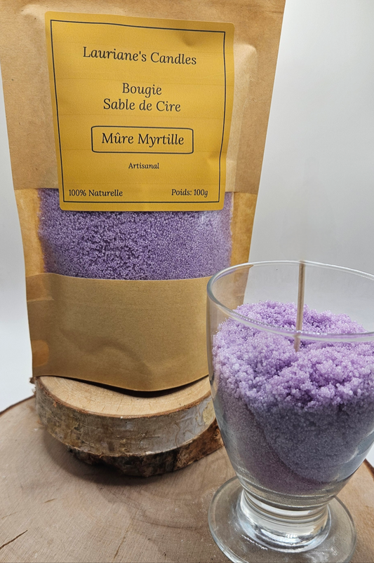 Perle de cire - Mûre Myrtille